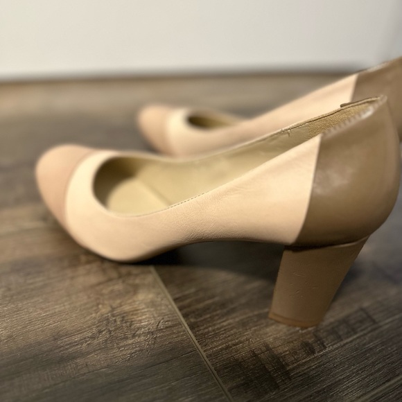 Naturalizer N5 comfort taupe pumps shoes size 7 1/2 - Picture 4 of 5